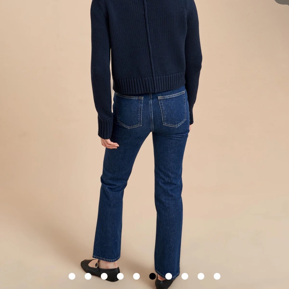La Ligne Navy Knit Sweater - Picture 4 of 6